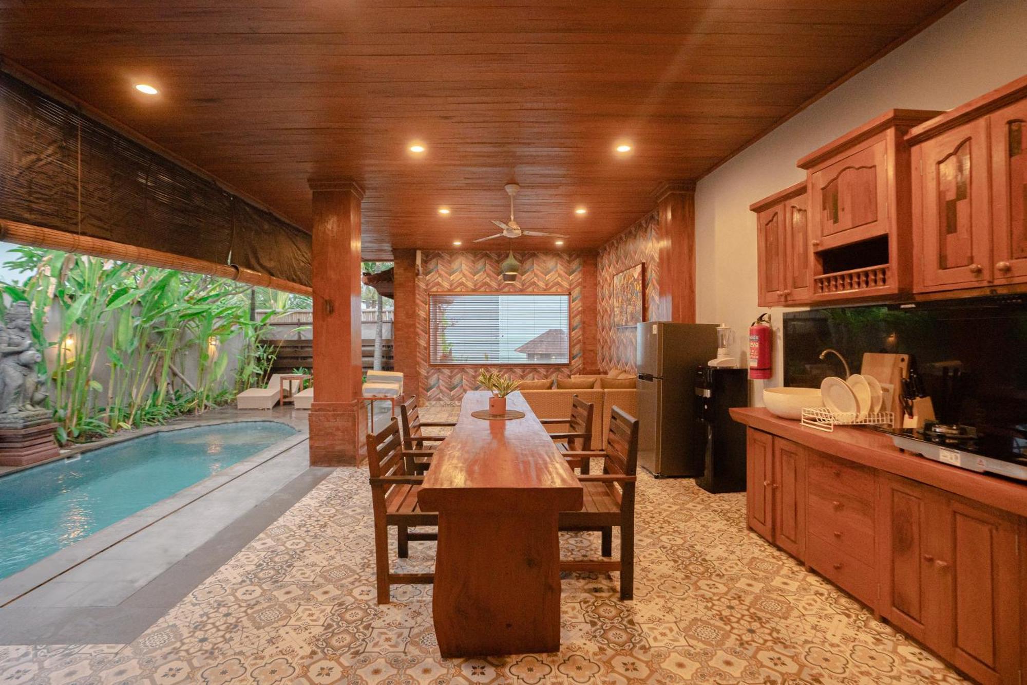 Bima Sakti Homestay Echo Beach Canggu Exterior foto