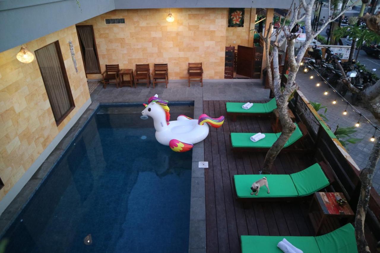 Bima Sakti Homestay Echo Beach Canggu Exterior foto